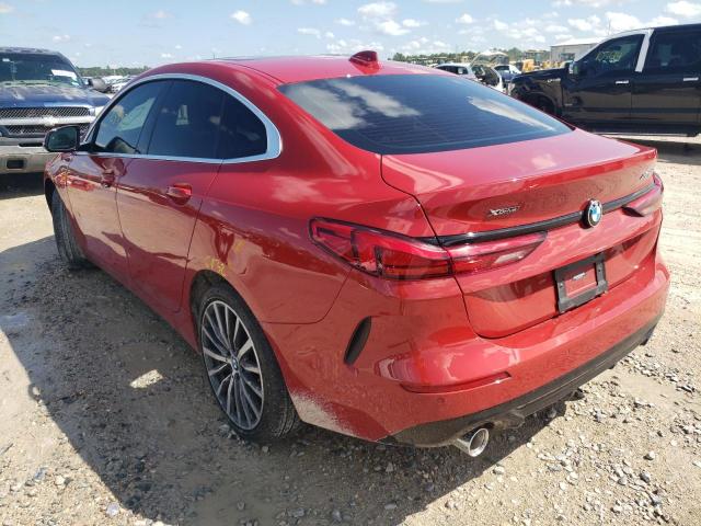 WBA73AK06L7G04527 - 2020 BMW 228XI RED photo 3