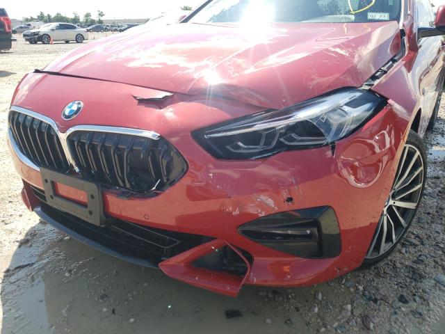 WBA73AK06L7G04527 - 2020 BMW 228XI RED photo 9