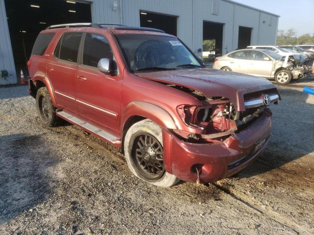 5TDZT38A17S289538 - 2007 TOYOTA SEQUOIA LI RED photo 1