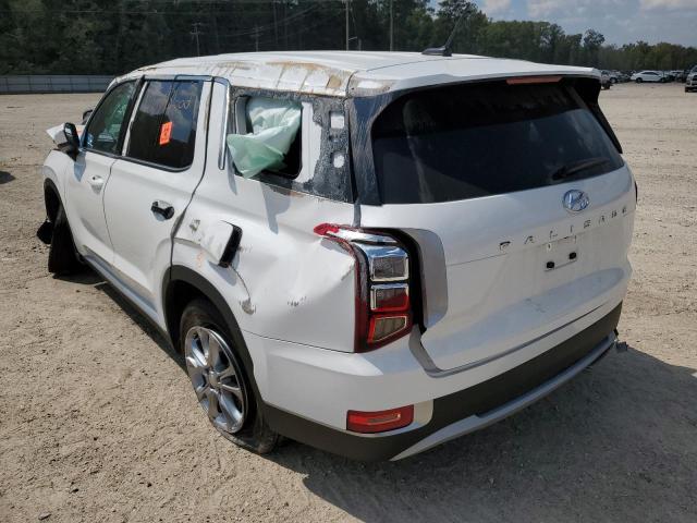 KM8R14HE6MU329369 - 2021 HYUNDAI PALISADE S WHITE photo 3