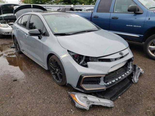 5YFB4MBE0NP105941 - 2022 TOYOTA COROLLA SE GRAY photo 1