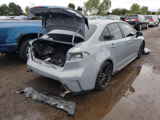 5YFB4MBE0NP105941 - 2022 TOYOTA COROLLA SE GRAY photo 4