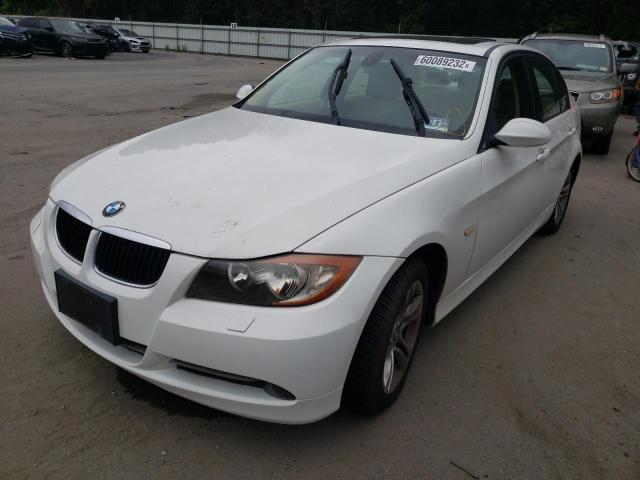 WBAVC73538KP39972 - 2008 BMW 3 SERIES 白色 照片 2