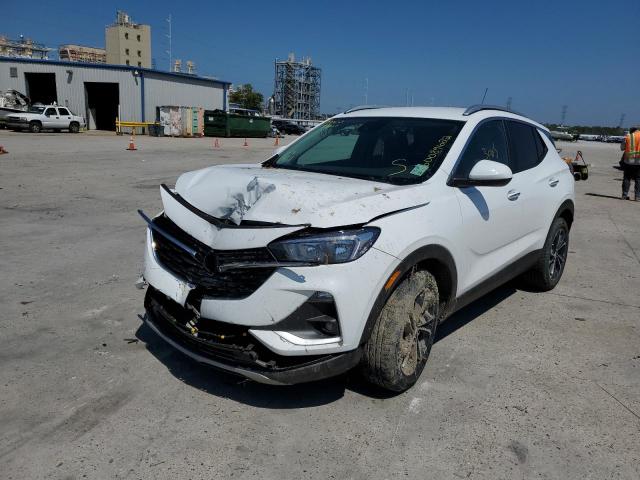 KL4MMDS24NB108784 - 2022 BUICK ENCORE GX WHITE photo 2