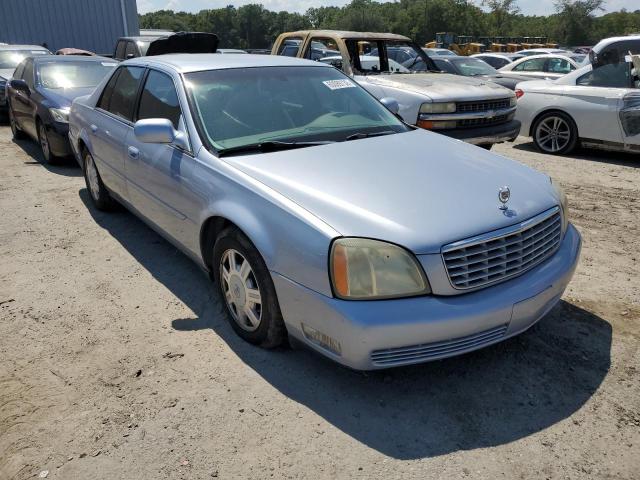 1G6KD54Y14U231162 - 2004 CADILLAC DEVILLE BLUE photo 1