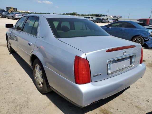 1G6KD54Y14U231162 - 2004 CADILLAC DEVILLE BLUE photo 3