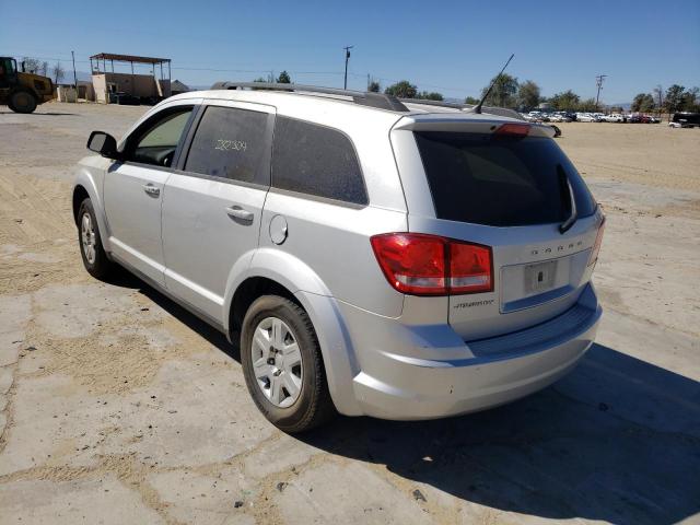 3D4PG4FB3BT507896 - 2011 DODGE JOURNEY EX SILVER photo 3