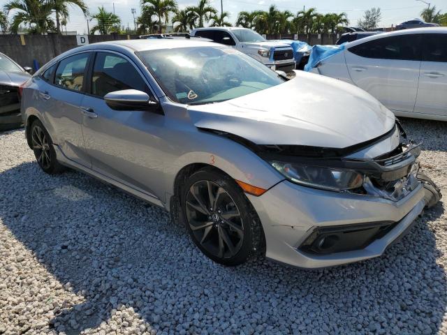 19XFC2F88KE031775 - 2019 HONDA CIVIC SPOR SILVER photo 1