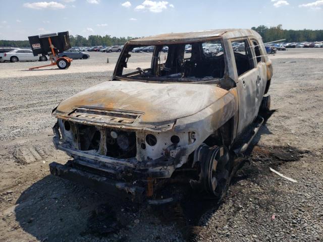 JTEBU11F570031384 - 2007 TOYOTA FJ CRUISER BURN photo 2