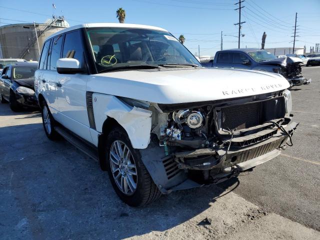 SALME1D45BA345388 - 2011 LAND ROVER RANGE ROVE WHITE photo 1