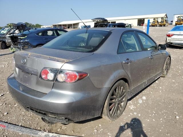 JM1GG12L161106953 - 2006 MAZDA SPEED 6 GRAY photo 4