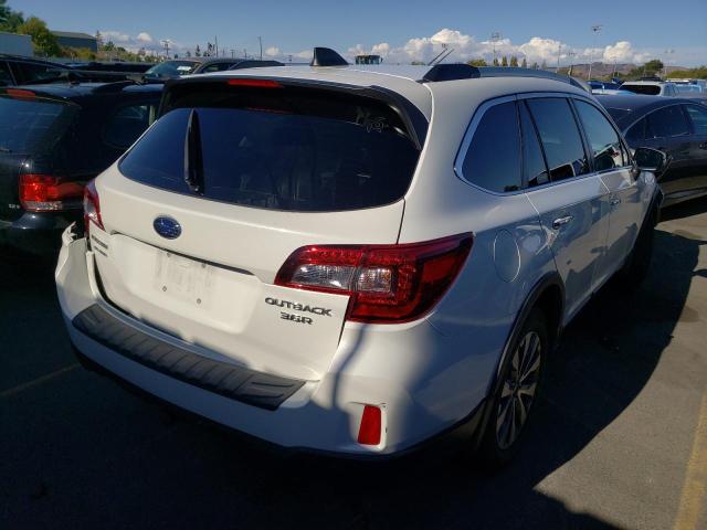 4S4BSETC9H3419105 - 2017 SUBARU OUTBACK TO WHITE photo 4