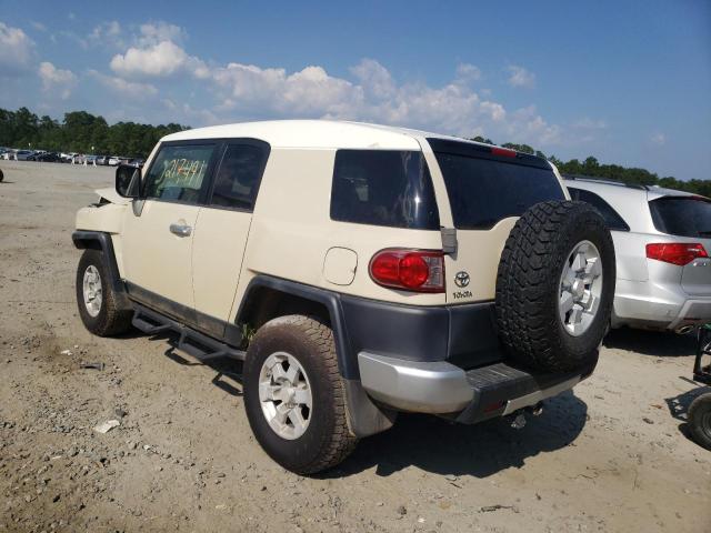 JTEBU11F580105856 - 2008 TOYOTA FJ CRUISER BEIGE photo 3