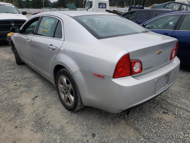 1G1ZC5EB9AF247479 - 2010 CHEVROLET MALIBU 1LT SILVER photo 3