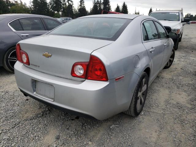1G1ZC5EB9AF247479 - 2010 CHEVROLET MALIBU 1LT SILVER photo 4