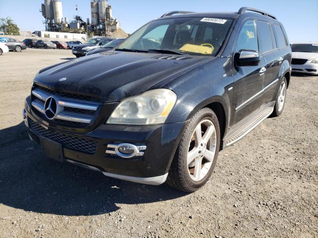 4JGBF25E79A485179 - 2009 MERCEDES-BENZ GL BLACK photo 2