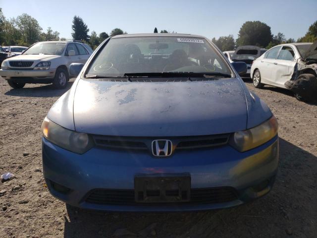 2HGFG12827H545235 - 2007 HONDA CIVIC EX BLUE photo 9