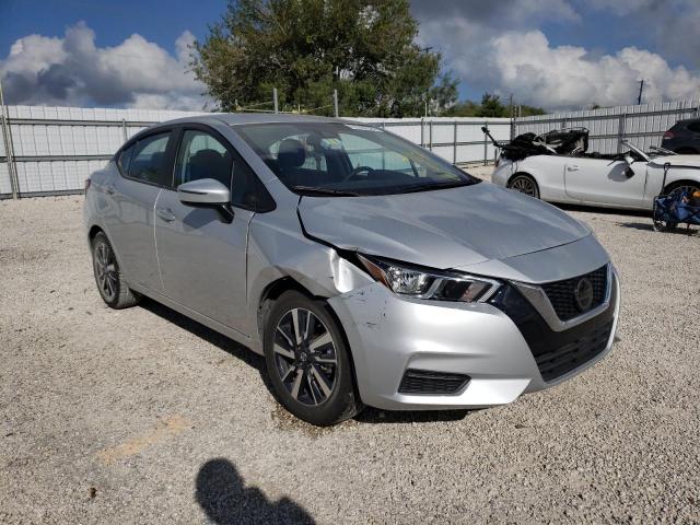 3N1CN8EV1LL861120 - 2020 NISSAN VERSA SV SILVER photo 1