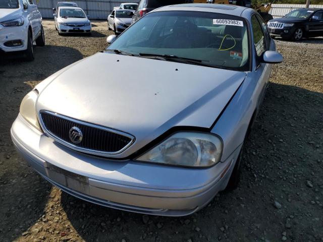 1MEFM55S6YA642913 - 2000 MERCURY SABLE SILVER photo 9