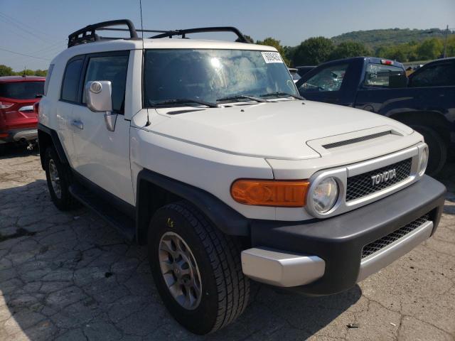 JTEBU4BF9CK144706 - 2012 TOYOTA FJ CRUISER WHITE photo 1