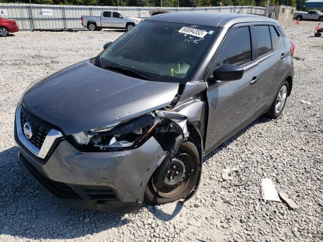 3N1CP5BVXLL560875 - 2020 NISSAN KICKS S GRAY photo 2