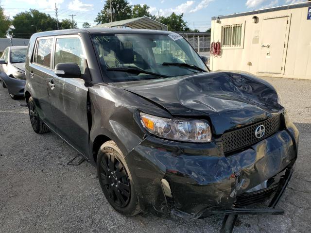 JTLKE50E881013432 - 2008 TOYOTA SCION XB შავი ფოტო 1