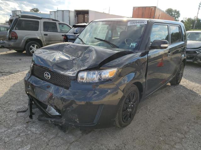 JTLKE50E881013432 - 2008 TOYOTA SCION XB შავი ფოტო 2
