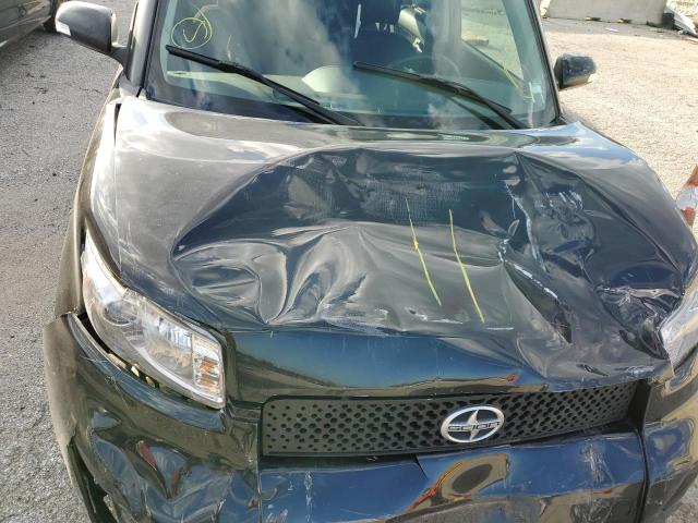 JTLKE50E881013432 - 2008 TOYOTA SCION XB შავი ფოტო 7