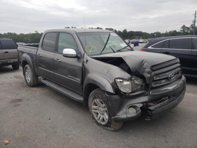 5TBDT44194S441429 - 2004 TOYOTA TUNDRA DOU GRAY photo 1