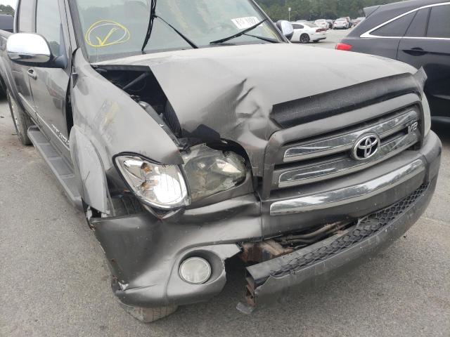 5TBDT44194S441429 - 2004 TOYOTA TUNDRA DOU GRAY photo 9