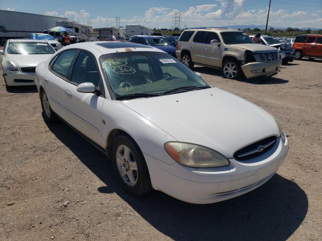 1FAFP56S4YG127001 - 2000 FORD TAURUS LX WHITE photo 1