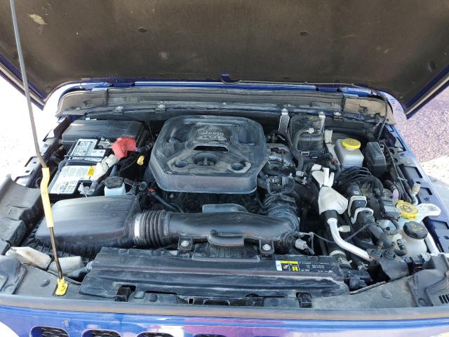 1C4GJXAN6JW224659 - 2018 JEEP WRANGLER S BLUE photo 7