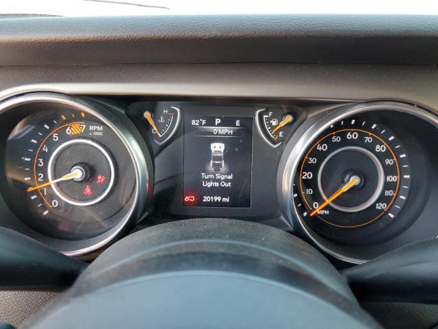 1C4GJXAN6JW224659 - 2018 JEEP WRANGLER S BLUE photo 8