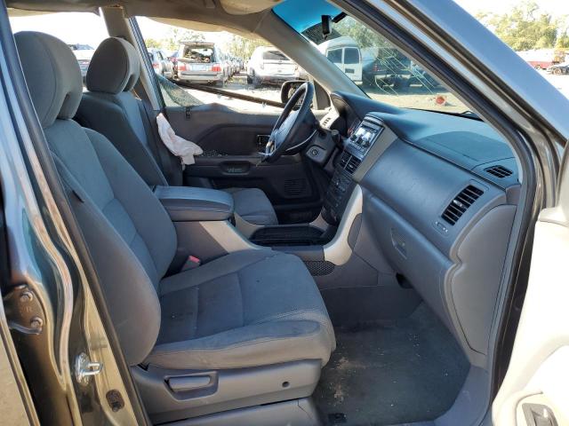 5FNYF18368B043891 - 2008 HONDA PILOT SE GRAY photo 5