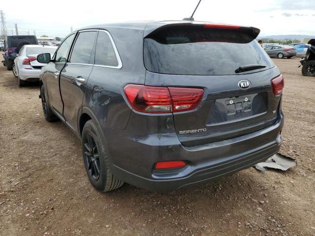 5XYPG4A38KG516890 - 2019 KIA SORENTO L CHARCOAL photo 3