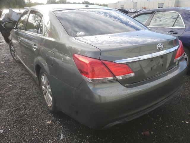 4T1BK3DB2BU421774 - 2011 TOYOTA AVALON BAS GREEN photo 3