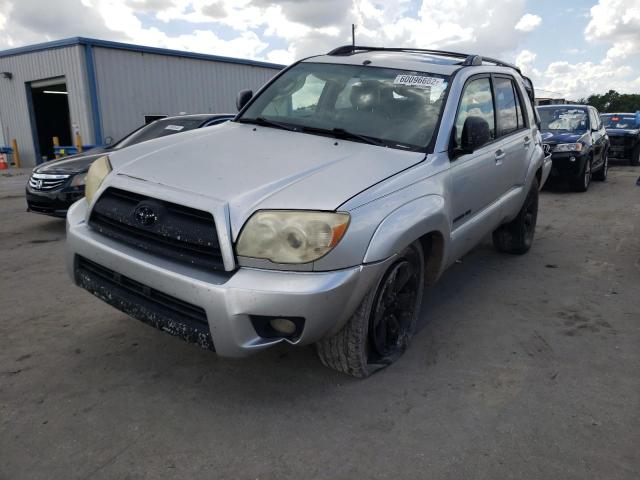 JTEBU17R678085201 - 2007 TOYOTA 4RUNNER LI SILVER photo 2