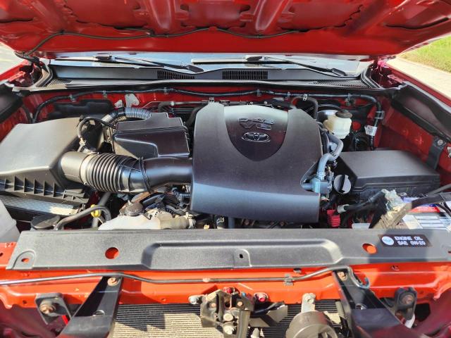 3TMCZ5AN1GM013034 - 2016 TOYOTA TACOMA DOU MAROON photo 7