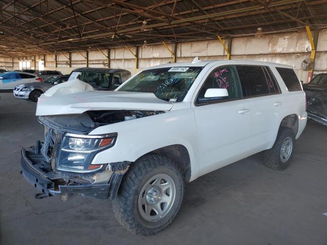 1GNSKFECXKR159851 - 2019 CHEVROLET TAHOE SPEC WHITE photo 2