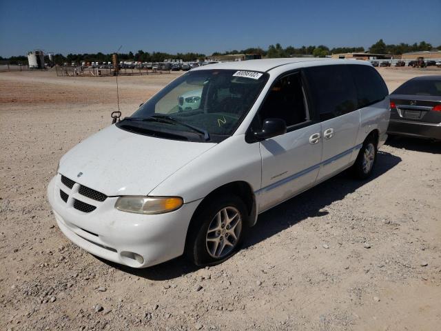 2B4GP44G8YR650119 - 2000 DODGE CARAVAN WHITE photo 2