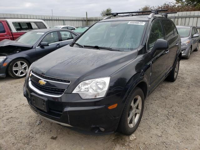 3GNFL4E50CS615651 - 2012 CHEVROLET CAPTIVA SP BLACK photo 2