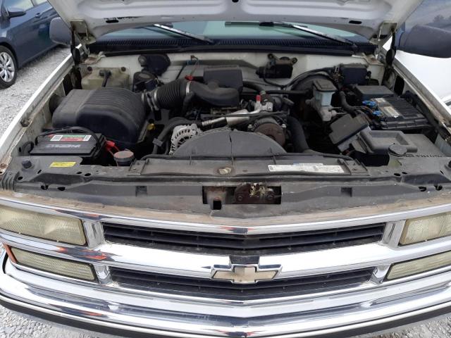 2GCEK19M7T1229294 - 1996 CHEVROLET C/K 1500 S WHITE photo 7