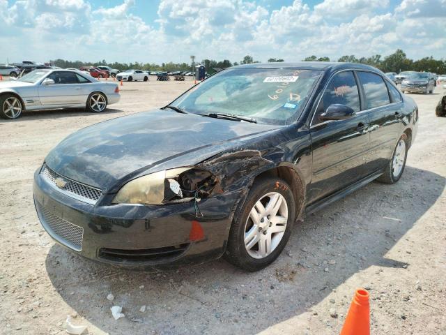 2G1WB5E3XE1116668 - 2014 CHEVROLET IMPALA LIM BLACK photo 2