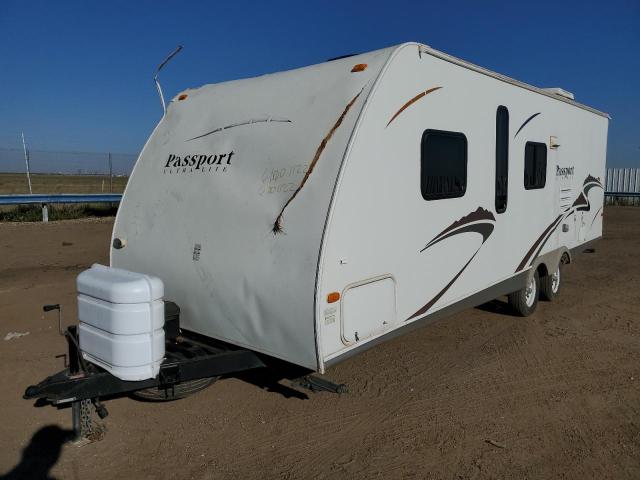 4YDT255237S410964 - 2007 PASSPORT TRAVELTRLR WHITE photo 2