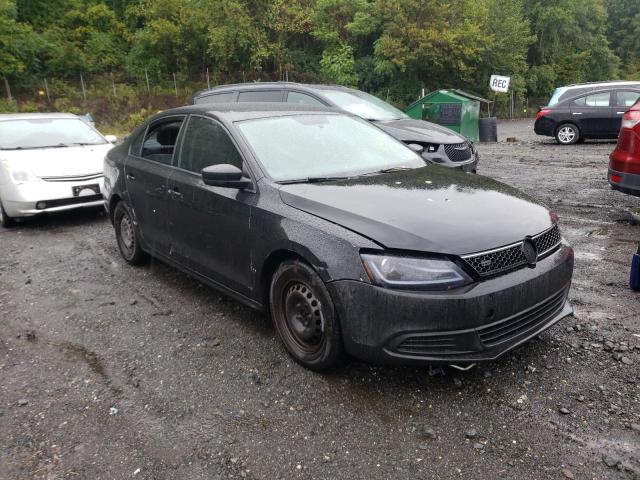 3VW2K7AJXDM264247 - 2013 VOLKSWAGEN JETTA BASE BLACK photo 1