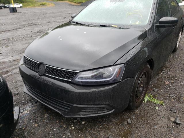 3VW2K7AJXDM264247 - 2013 VOLKSWAGEN JETTA BASE BLACK photo 9