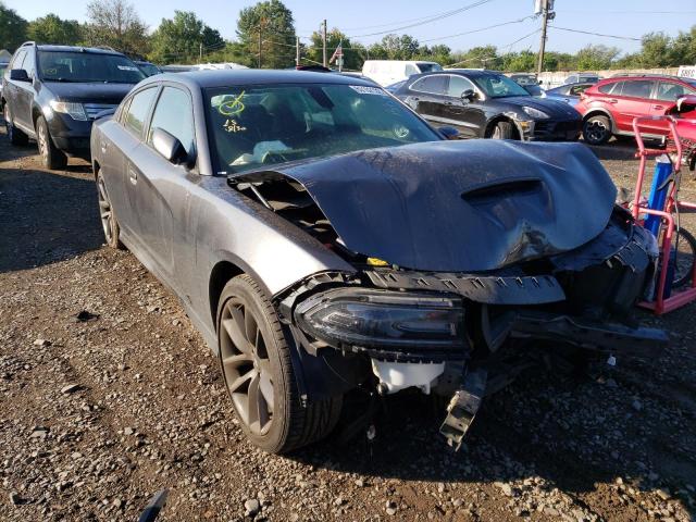 2C3CDXHG1KH507827 - 2019 DODGE CHARGER GT GRAY photo 1