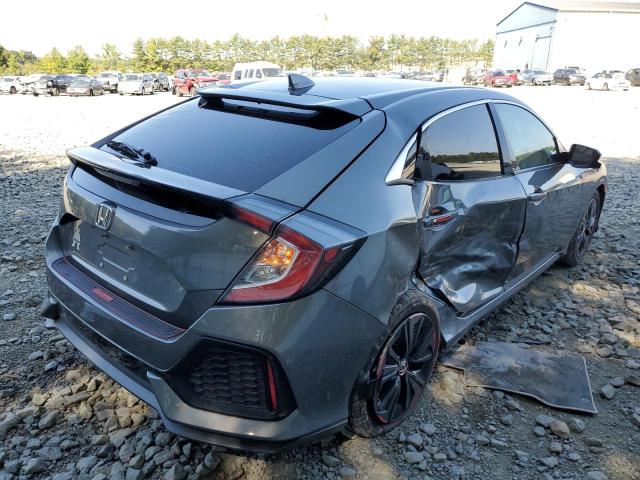 SHHFK7H73JU408671 - 2018 HONDA CIVIC EXL Szary zdjęcie 4