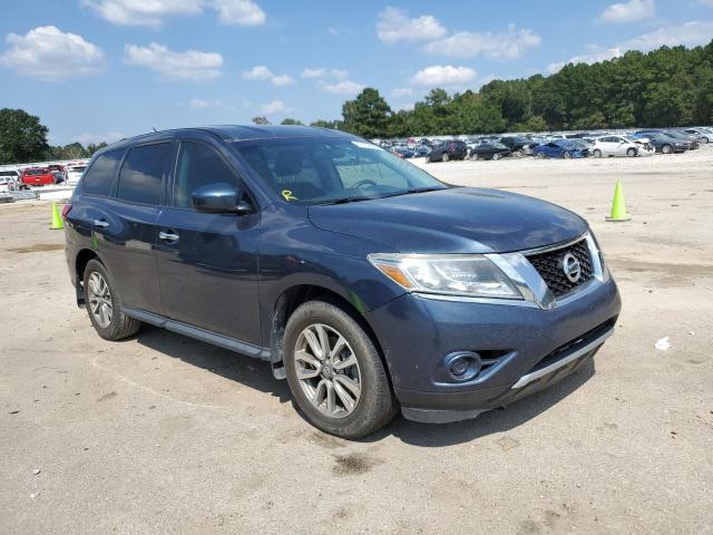 5N1AR2MN0FC642300 - 2015 NISSAN PATHFINDER BLUE photo 1