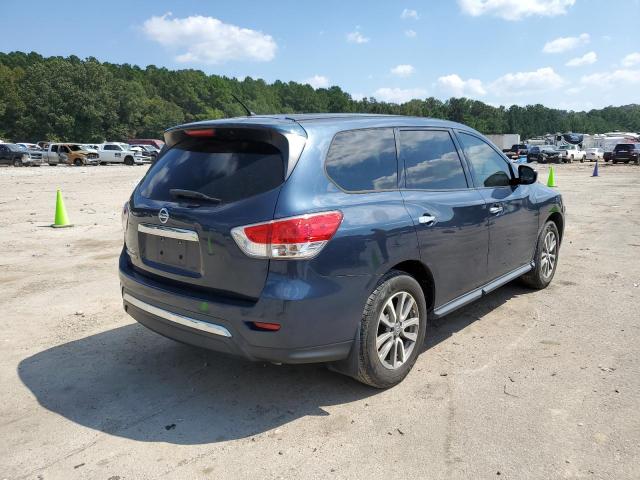 5N1AR2MN0FC642300 - 2015 NISSAN PATHFINDER BLUE photo 4